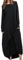 aromm Women's Maxi Long Dresses Long Sleeve Crew Neck Loose Plain Casual Lantern Dress Black,4XL