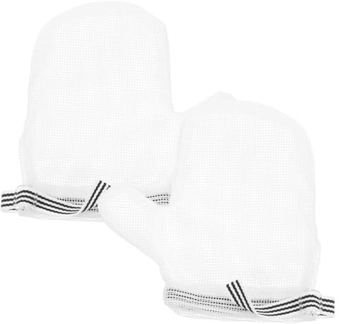Beaupretty 2pairs Finger Sucking Stop Gloves for Boy Girl Protective Mittens for Thumb Sucking Prevention Soft Breathable Design for Comfort for Home Outdoor Use