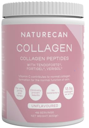 Kollagen Peptid pulver – 300g – Neutral smak – Kosttillskott – Hydrolyserat kollagen – Naturecan