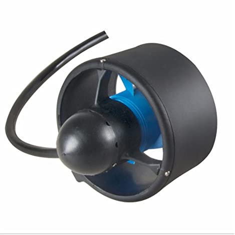 JOXLOVER Elektrischer Unterwasserscooter, Tiefsee-Triebwerk Mit Kleinem Schub Unterwasserroboter-Triebwerk Unbemanntes Schiff Tiefsee-Tauchboot für Wassersport, Schwimmbadtauchen