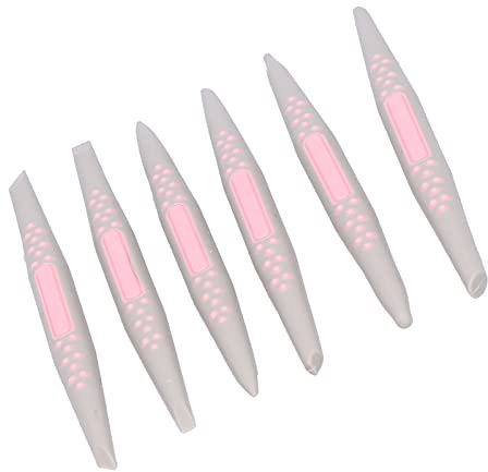 Fondant-Werkzeuge, Schokoladenstift, 6 Stück, Fondant-Schnitzstift, Kunststoff, Fondant-Nudelholz, Kuchendekorations-Modellierstift für Zuckerpasten-Bastelprojekte