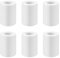 DBALL 6 Accesorios de Repuesto Afina Filtro Ducha 5.4 x 3.6 cm Elemento Filtrante de Filtro Ducha Antical Filtro de Algodón para Filtro Agua Grifo Ducha Puede filtrar la Suciedad en el Agua