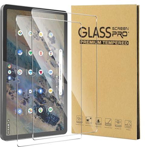 CONAPIKA 2 Pièces Protection Écran pour Lenovo Ideapad Chromebook Duet 3 10.9 Pouces, Dureté 9H, Anti Rayures, Sans Bulles, Ultra HD Claire Film Verre Trempé pour Lenovo Ideapad Chromebook Duet 3