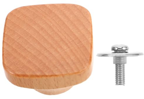 Milisten Wooden Pot Lid Knob Handle Heat-Resistant Grip for Cooking Pots Lightweight Replacement for Outdoor Camping and Kitchenware Wooden Accessory for Comfortable Use