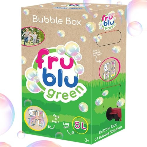 Seifenblasenflüssigkeit in Einer Schachtel mit einem Wasserhahn Seifenblasen 5l 400 (0399)