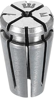 sourcing map Mandril de resorte ER8 1 mm 65 Mn Spring Steel Precision | Pinzas de enrutador, para herramienta de torno de fresado de grabado CNC