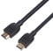 Amazon Basics Cable HDMI trenzado - 0.9 m, Negro/Azul