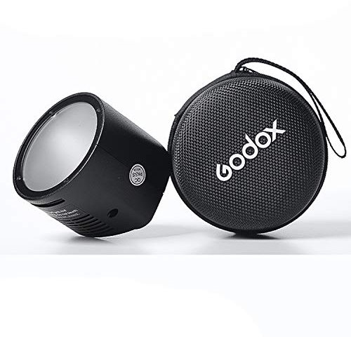 GODOX H200R Ring Flash Head for AD200 AD200Pro, 200W with Modeling Lamp Spiral Flash Tube for Natural And Soft Light