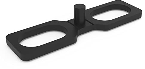 My Plast I 300 stycken – 7 mm fogbredd – stängd platt I terrassavstånd – högkvalitativ distanshållare för terrassbrädor
