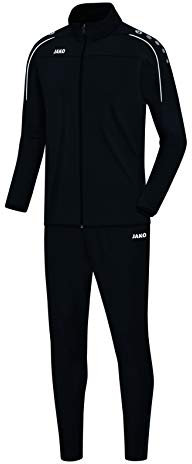 JAKO Herren Trainingsanzug Classico, Schwarz, M