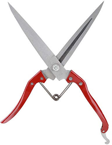 Schafschere, Gartenschere Multifunktionale Manuelle Edelstahl Schafschur Handschere Schere Stahlgriff Cutters Animal Clipper Wolle Schere Trimmen Schere mit Feder Pruning Garden Shears