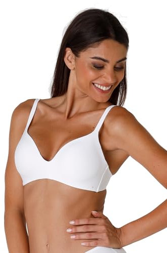 Lovable Reggiseno senza Ferretto, Microfibra, Coppe Leggermente Imbottite Senza Cuciture, Invisibilità e Comfort, Invisible Lift Supreme Donna