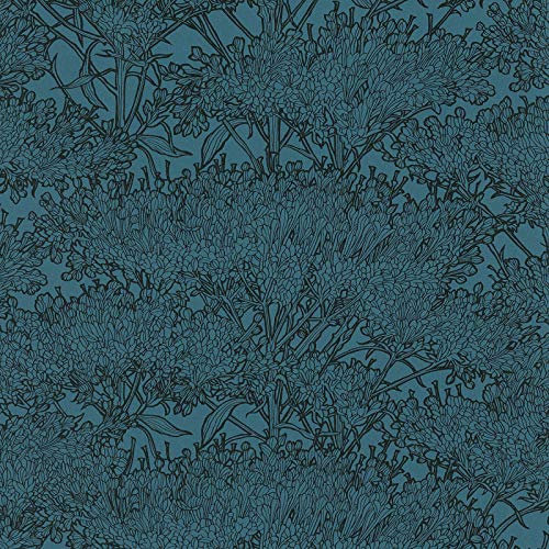 Mustertapete Tapeten mit Muster Tapete Büro Blau Schwarz Anthrazit Vliestapete Blau Schwarz Anthrazit | Jetzt Tapeten kaufen