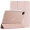 JETech Étui pour iPad Pro 11 Pouces, Modèle 2022/2021/2020/2018, Support la Charge de Pencil, Housse Coque Intelligent Réveil/Sommeil Automatique (Or Rose)
