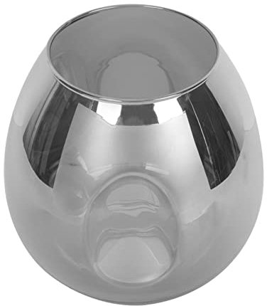 Minkissy Lampenschirm Ersatzschirm Ersatzglas Kugel Lampenglas Lampenabdeckung für Tischlampe Wandlampe Stehlampe Wandleuchte Pendelleuchte Kronleuchter Deckenleuchte Dunkelgrau