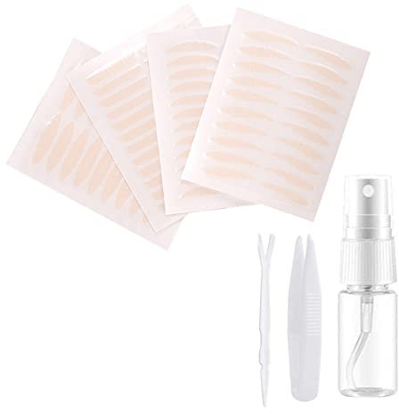 Schlupflider Stripes unsichtbar 360Stück zur Lidstraffung ohne OP Augenlid Stripes atmungsaktive Mesh Augenlider Lifting Schlupflid Tapes Augenlidklebeband Sportools 4TYPEU100 (Parallel)