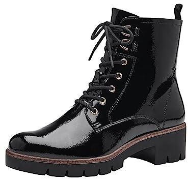 Tamaris Damen Stiefel Vegan schwarz 41