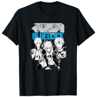 Blue Lock Seishiro Nagi Multiple Scenes Big Chest Portrait T-Shirt