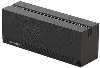 MagiDeal Flammen Diffusor, Luftbefeuchter, Aroma Diffusor, Diffusor für ätherische Öle, 320 Ml, Flammennebel Luftbefeuchter, Luftbefeuchter für Schlafzimmer, B, Schwarz