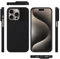 qichenlu Kugelsicher Aramidfaser Schwarz Aramid Hülle kompatibel mit iPhone 15 Pro,Militärstandard Stoßfest Extrem Dünn Cover Case Hartschale kompatibel mit iPhone 15 Pro
