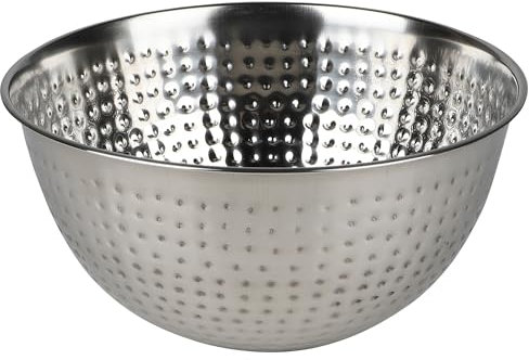 Urban Living Stainless Steel Hammered Salad Bowl 19 cm
