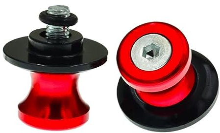 PACKOVE 2St -Heckspulen Schwingengleiter für Motorräder Motorradständer Schraube Aluminium Schraube Schrauben Nagelauflageständer Motorradschraube aus Aluminium armring
