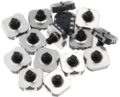 100 Stück 5-Wege-Richtung SMD 7 x 7 Taktschalter Druckknopf-Joystick in Multi 7 x 7 x 5 mm (Color : Bulk)