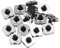 100 Stück 5-Wege-Richtung SMD 7 x 7 Taktschalter Druckknopf-Joystick in Multi 7 x 7 x 5 mm (Color : Bulk)