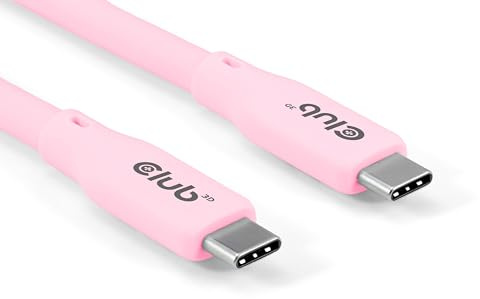 Club3D CAC-3002 Lifestyle USB-C Kabel PD 240W,20Gbps | 2m | pink