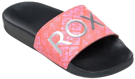 Roxy Slippy Slider Sandals for Girls Sandalen Mädchen 34 Multi