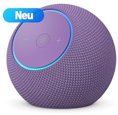 Zertifiziert und generalüberholt Amazon Echo Dot Max (neueste Generation), Alexa-Lautsprecher mit raumfüllendem Klang und integriertem Smart-Home-Hub, Amethyst