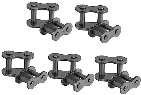SOLUSTRE 10pcs Heavy Duty Chain Connecting Links Buckle for Roller Chain Joints Supplies