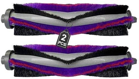 Lot de 2 Brosses à Rouleaux Principaux Compatibles avec les Pièces de Rechange D'Aspirateur Robot EUREKA NERE10S E10S