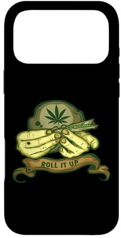 Hülle für iPhone 17 Pro Max Weed Pot Leaf Cannabis Geschenk