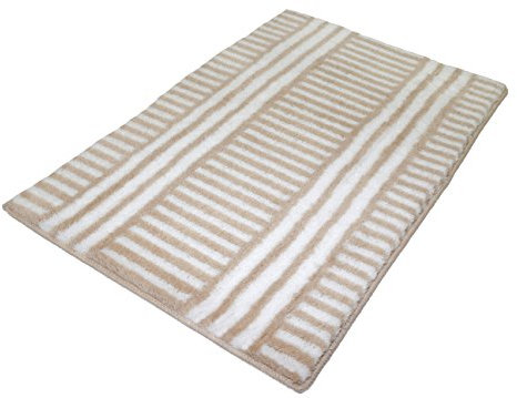 Meusch Badteppich Jimmy, Polyarcyl, Macadamia, 90 x 60 x 2 cm