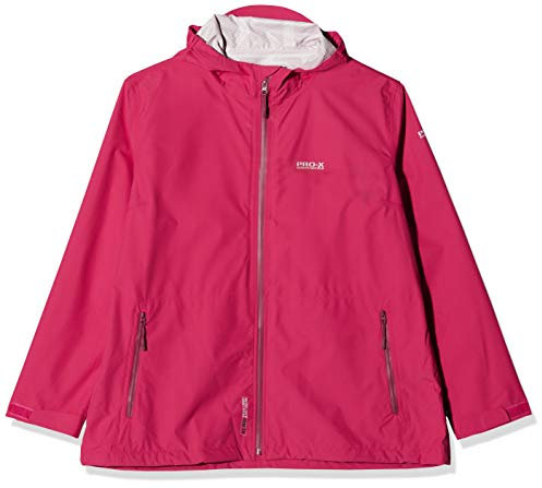 PRO-X elements Damen Regenjacke KIM I Leichte Damen Funktionsjacke mit Kapuze & 2 Seitentaschen I Atmungsaktive I Wasser- & winddichte Outdoorjacke