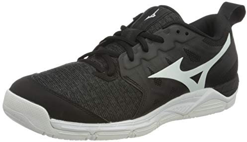 Mizuno Unisex Supersonic 2 Volleyball-Schuh, Black/White/DShadow, 46 EU
