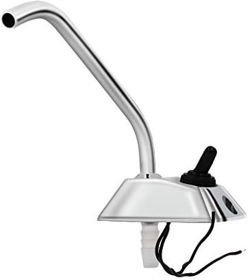 perfk Robinets de Cuisine,Rotation à de 12 V avec Interrupteur,Mitigeur Pivotant pour Lavabo pour Bateau de