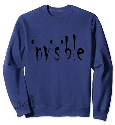 Invisible Chronic Illness Spoon Theory Typography Sweatshirt