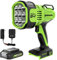 Greenworks 24V LED Spot Light Kit with 2Ah Battery and Charger