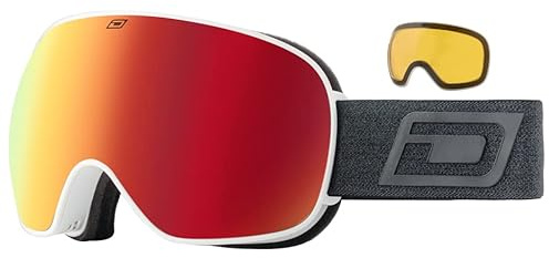 Dirty Dog 54240 Mutant 2.0 Goggles Ski Mask Interchangeable Lenses