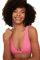Trendyol Nodo Strutturato, Top Bikini Dettagliato, Colore: Rosa, 48 Donna