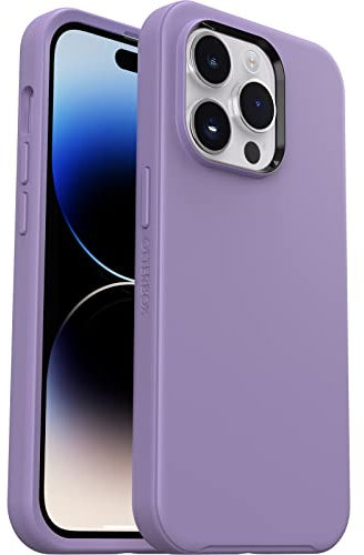 Otterbox Funda para iPhone 14 Pro, Symmetry,Resistente a Golpes y caídas,Funda Protectora Fina,Testada 3X con estándares Militares anticaídas, Antimicrobiana, Morado