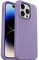 Otterbox Funda para iPhone 14 Pro, Symmetry,Resistente a Golpes y caídas,Funda Protectora Fina,Testada 3X con estándares Militares anticaídas, Antimicrobiana, Morado