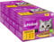 Whiskas 1+ Katzenfutter Geflügel Auswahl in Sauce, 24x85g (2 Packungen) – Hochwertiges Nassfutter für ausgewachsene Katzen in 48 Portionsbeuteln