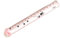 Bemvp 15 cm Plastik Herrscher Katze Klauenformmessung Lineal Glitzer Lineal Für Studentenschule Geeignet
