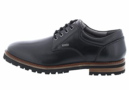 Sioux Herren Osabor-700-tex Oxford-Schuh, Schwarz, 43.5 EU