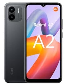 Xiaomi REDMI A2 3 64GB Noir, Ecran de 6.5'', Smartphone Débloqué, Batterie mAh 5000, Mémoire ROM 64 GO,RAM 3 GO, Android 13, Processeur MediaTek Helio G36