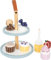 small foot Cupcake Etagere Tasty aus Holz, Zubehör für die Kinderküche und Kaufladen, für Kinder ab 3 Jahren, 12434