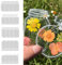 Transparente Trockenblumen Lesezeichen, 20 Stück Transparente Getrocknete Blumen-lesezeichen, DIY Hausgemachte Lesezeichen Blumen-Glaswaren Lesezeichen für Kinder Heim Schule Buch (Set A)